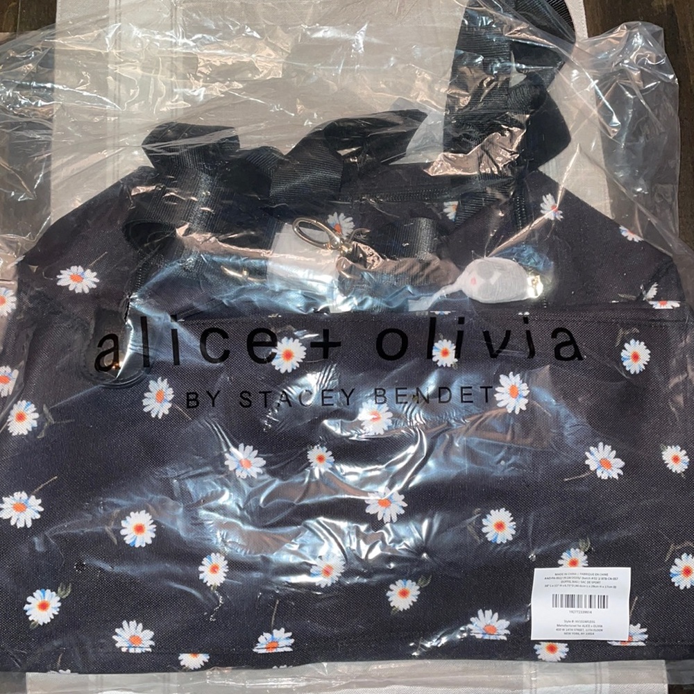 Alice and Olivia Duffle Bag